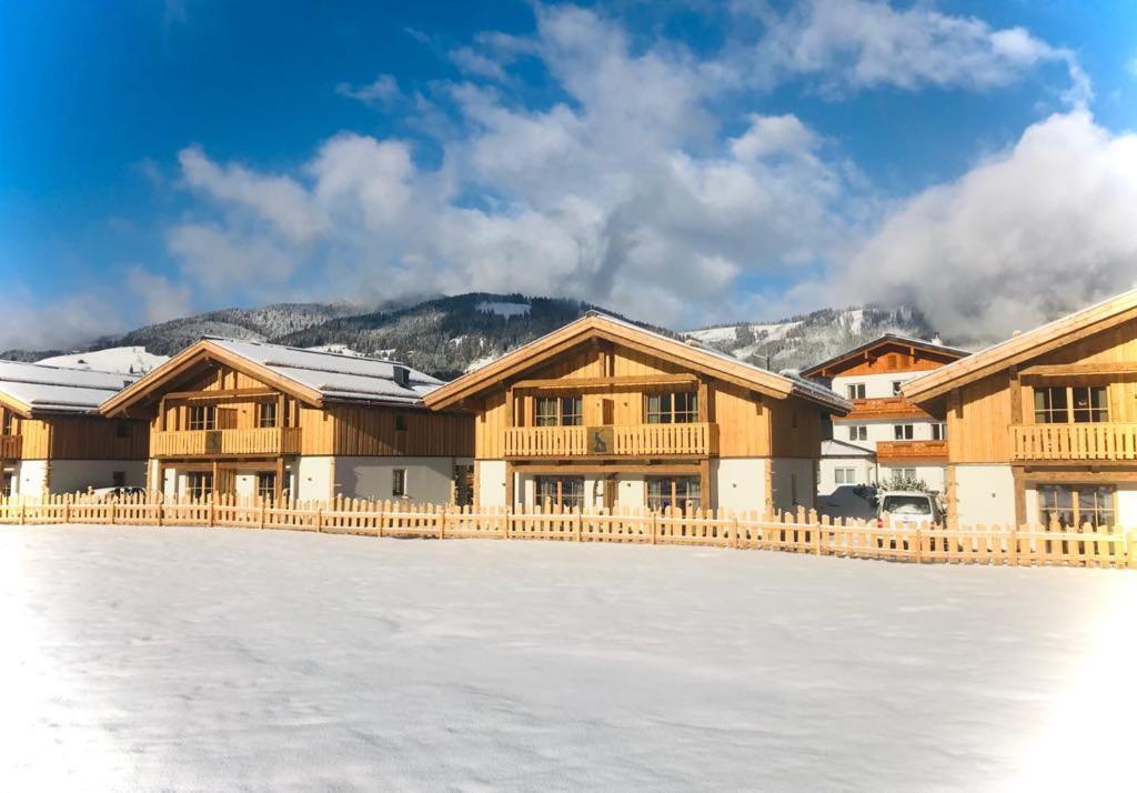 Sieglhub Chalets - Appartements - Hotel Флахау Екстериор снимка