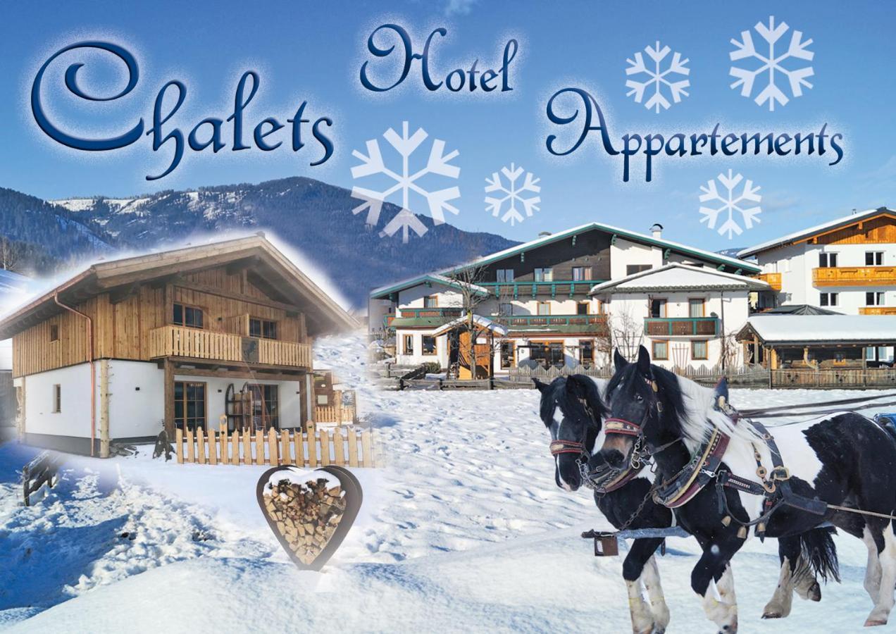 Sieglhub Chalets - Appartements - Hotel Флахау Екстериор снимка